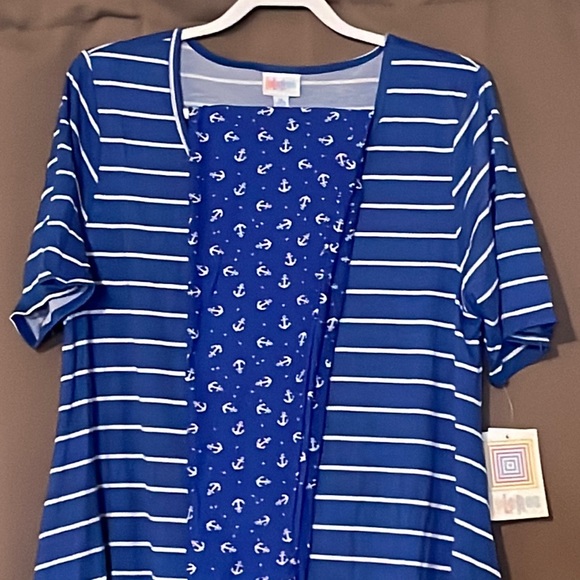 LuLaRoe Other - NWT LuLaRoe XL Perfect Tee & TC Anchor Leggings Outfit
